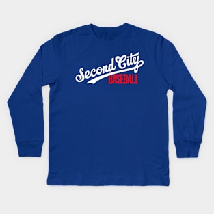 Second City Baseball Kids Long Sleeve T-Shirt